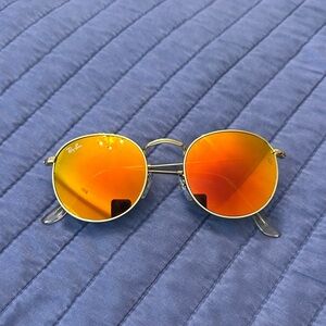Ray-Ban Sunglasses with Orange Lenses